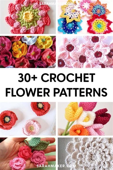 Basic Crochet Flower Tutorial に対する画像結果
