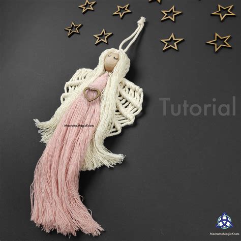 Image result for Tutorial Macrame Christmas Angel