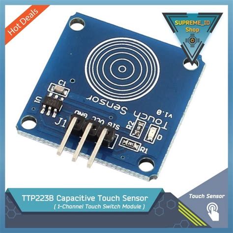 Image result for Ttp223 Touch Sensor with Arduino
