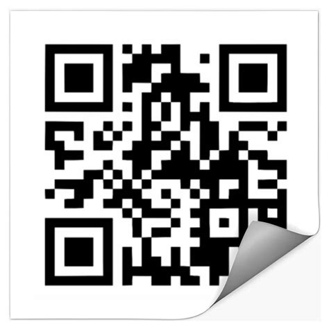 Image result for Rick Roll QR Code No Background