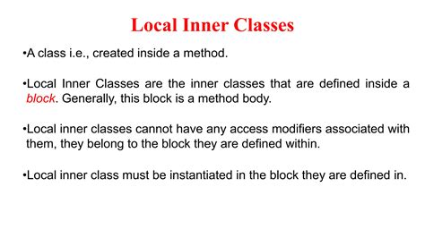 Afbeeldingsresultaten voor Nested Class vs Inner Class in Java