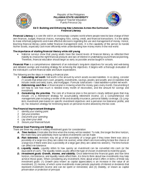 Module 8 Financial Literacy-এর ছবি ফলাফল