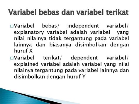 Image result for Variabel Terikat