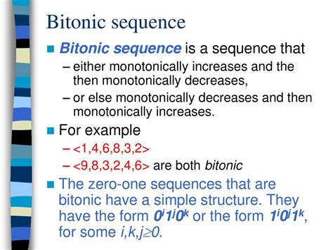 What Is a Bitonic Subarray に対する画像結果