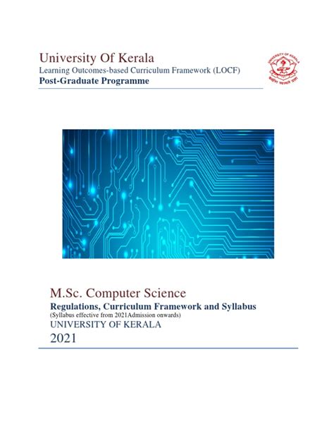 Image result for MSC Computer Science Syllabus