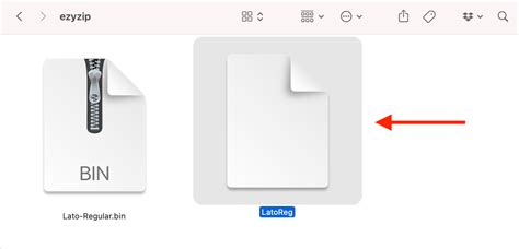 Extract Bin File に対する画像結果