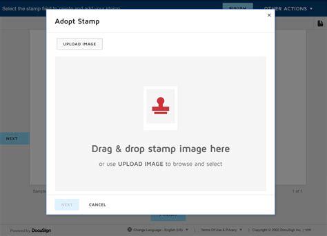Image result for DocuSign Stamp