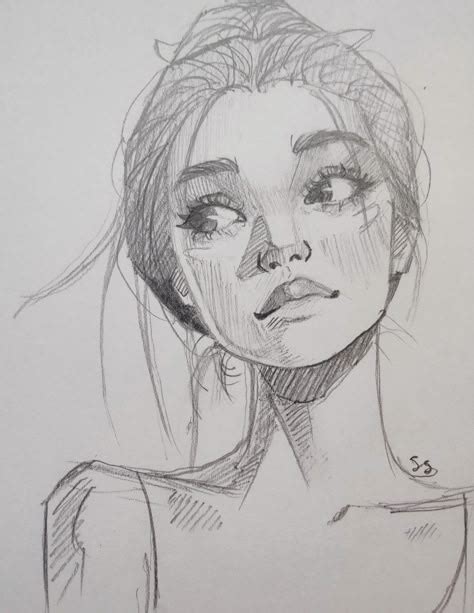 Image result for Cute Aesthetic Face Drawing