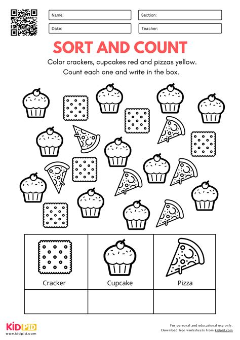 Image result for Sorting by Color Worksheet