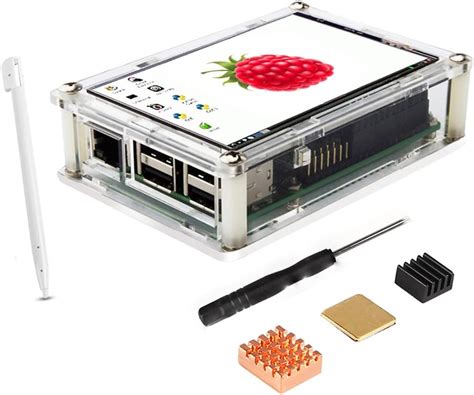 Amazon.com: SmartiPi Touch Pro - Case for The Official Raspberry Pi 7 ...