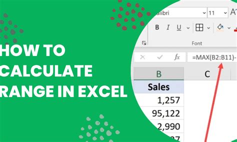 Image result for Range Excel-Formula
