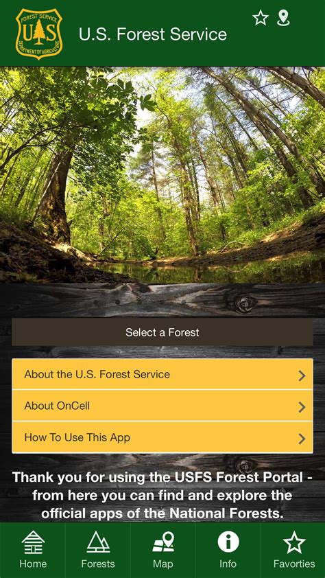 National Forest Explorer App に対する画像結果