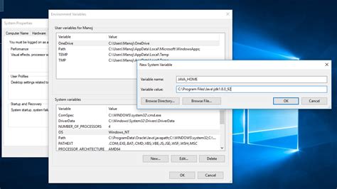 Afbeeldingsresultaten voor Set Java Home Variable
