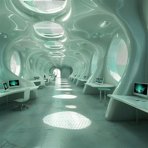 Image result for Futuristic School Computer Lab