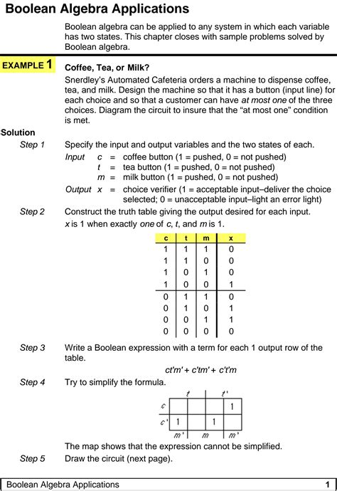 Image result for Boolean Algebra Solved Examples