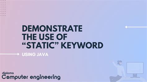 Static Keyword Program in Java に対する画像結果