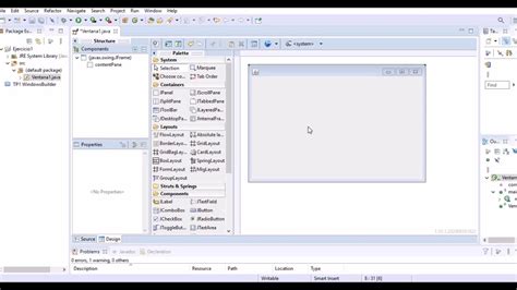 WindowBuilder に対する画像結果
