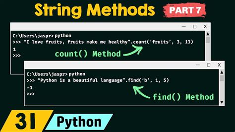 Toradh íomhá ar String Methods in Python