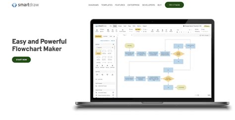 Flowchart SmartDraw に対する画像結果