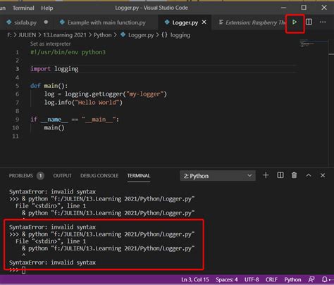 Image result for Shortcut to Run Code in Python in Visual Studio