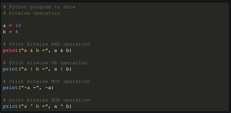 Operand in Python Program に対する画像結果