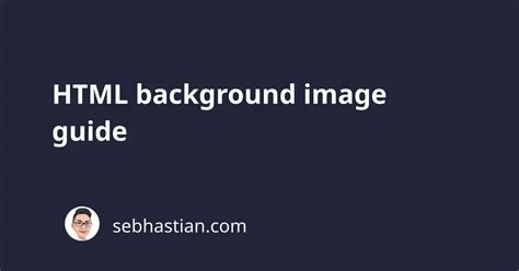 Image result for How to Make HTML Websigte Background Image