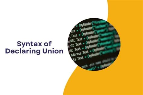 Image result for Syntax of Union