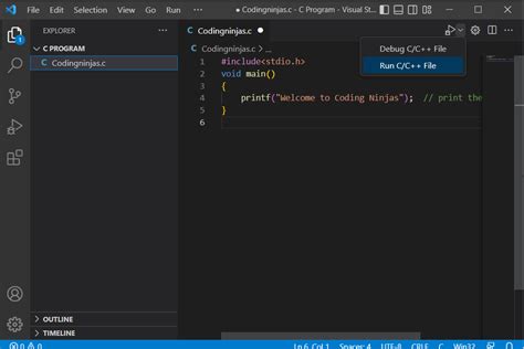 Image result for How to Run C++ Code in vs Code