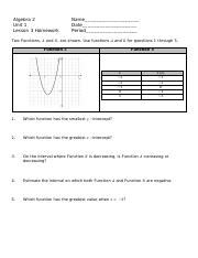 Image result for Comprehensive Understanding of Functions Algebra 2