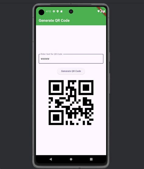 Image result for Flutter QR Display
