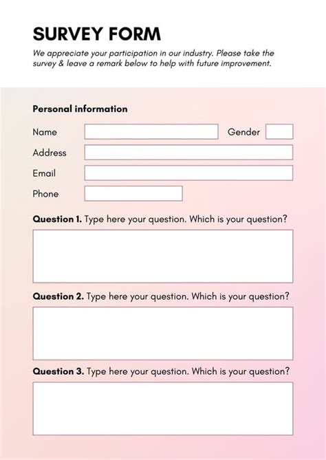 Free and customizable survey templates | Canva