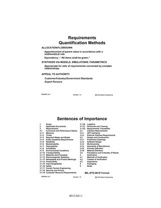 Image result for Systems Engineering Tadis Requirements