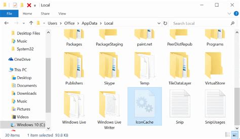 Toradh íomhá ar Windows 10 File Icon