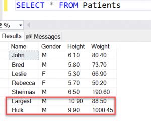 Image result for SqlDecimal Example