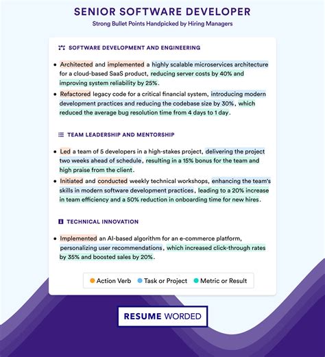 Image result for Software Dev Resume Example