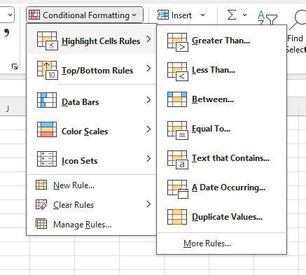 Image result for Conditional Formatting Shortcuts