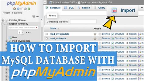 Image result for MySQL Code to Select Database