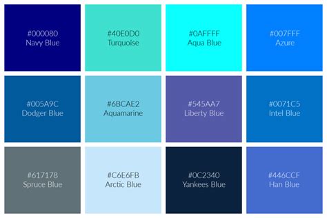 Image result for HTML Color Code of Blue