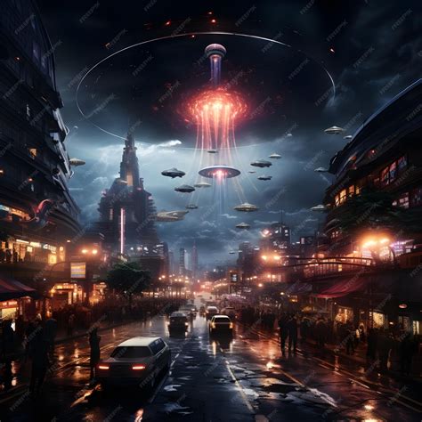 Image result for Alien Invasion Realistic City