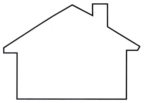 Afbeeldingsresultaten voor Simplistic House Outline