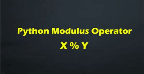 Python Modulus Function に対する画像結果