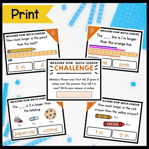 Task Card for Measuring in Math Grade 2 に対する画像結果