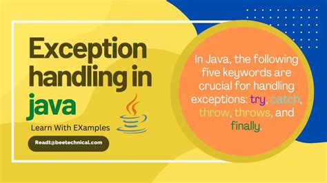 Image result for Java Exception Handling