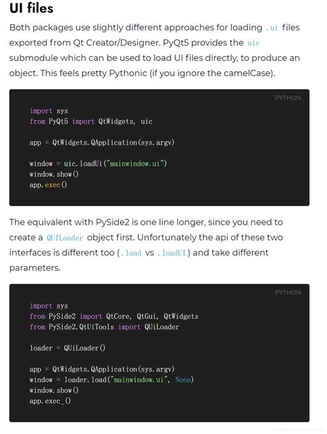 Image result for PyQt PySide