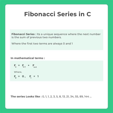 Afbeeldingsresultaten voor Fibonacci Series in C Recursive Function