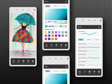 Image result for Mobile Drawing App Interface