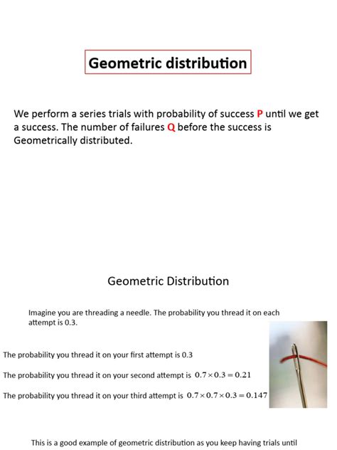 Image result for Geometric Probability Distribution