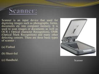 Image result for Scanner in Computer Operation Pic