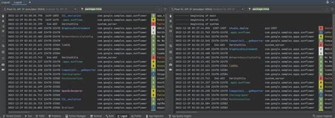 Android Studio Log に対する画像結果