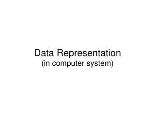 Image result for Data Representation in a Computer